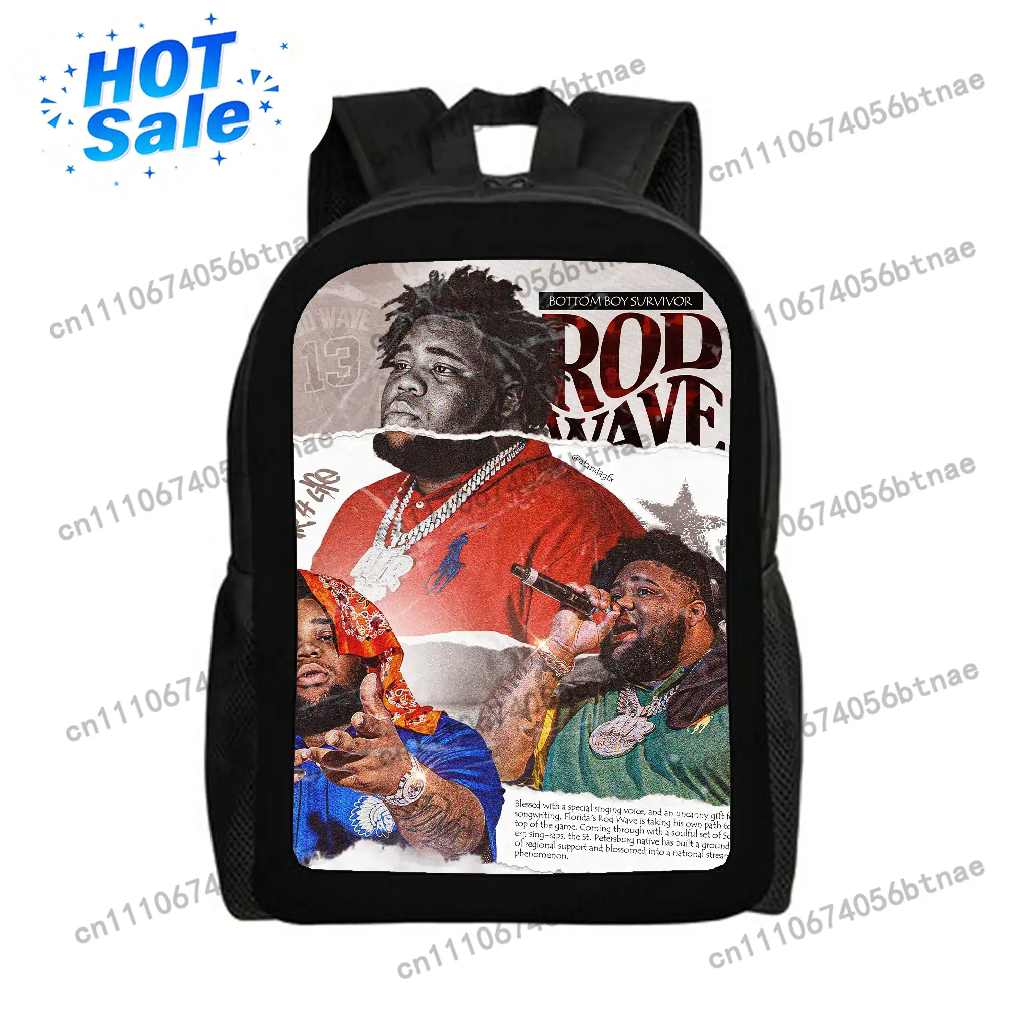 School Backpack Teen - Mochilas Rod-Wave para niñas, linda mochila