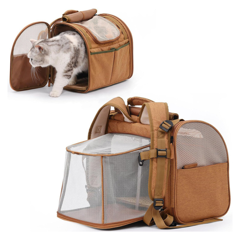 Foldable Backpack Small - Mochila portátil para transportar gatos, con