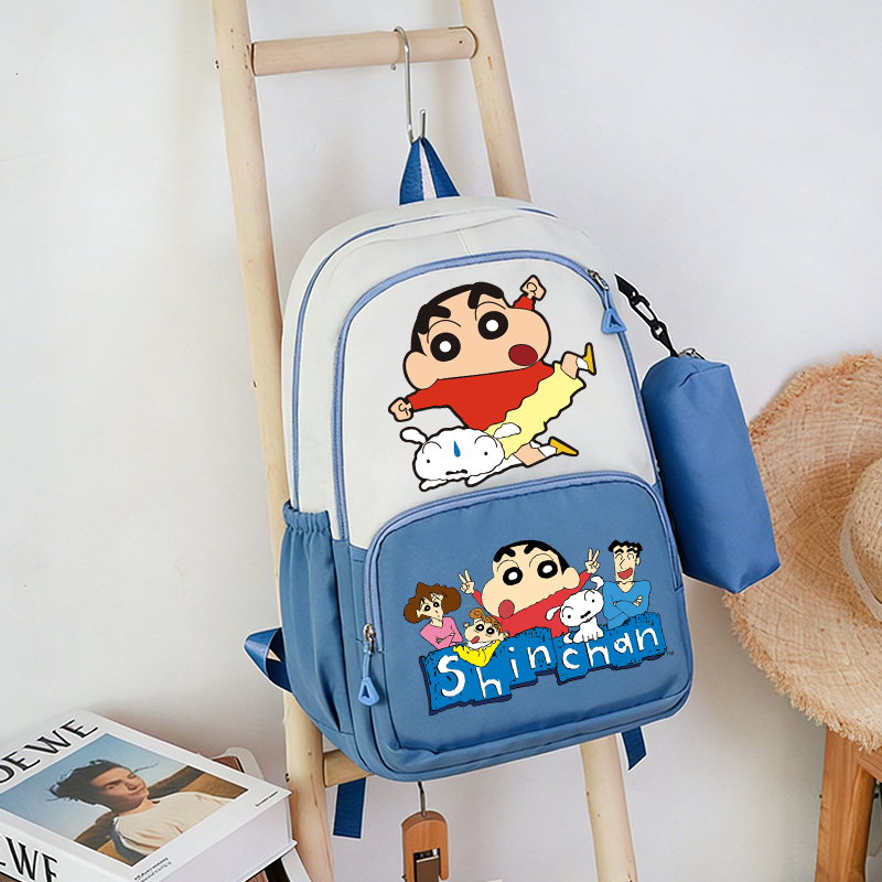 School Backpack Teen - Mochila Escolar Crayon Shin-chan para Niños