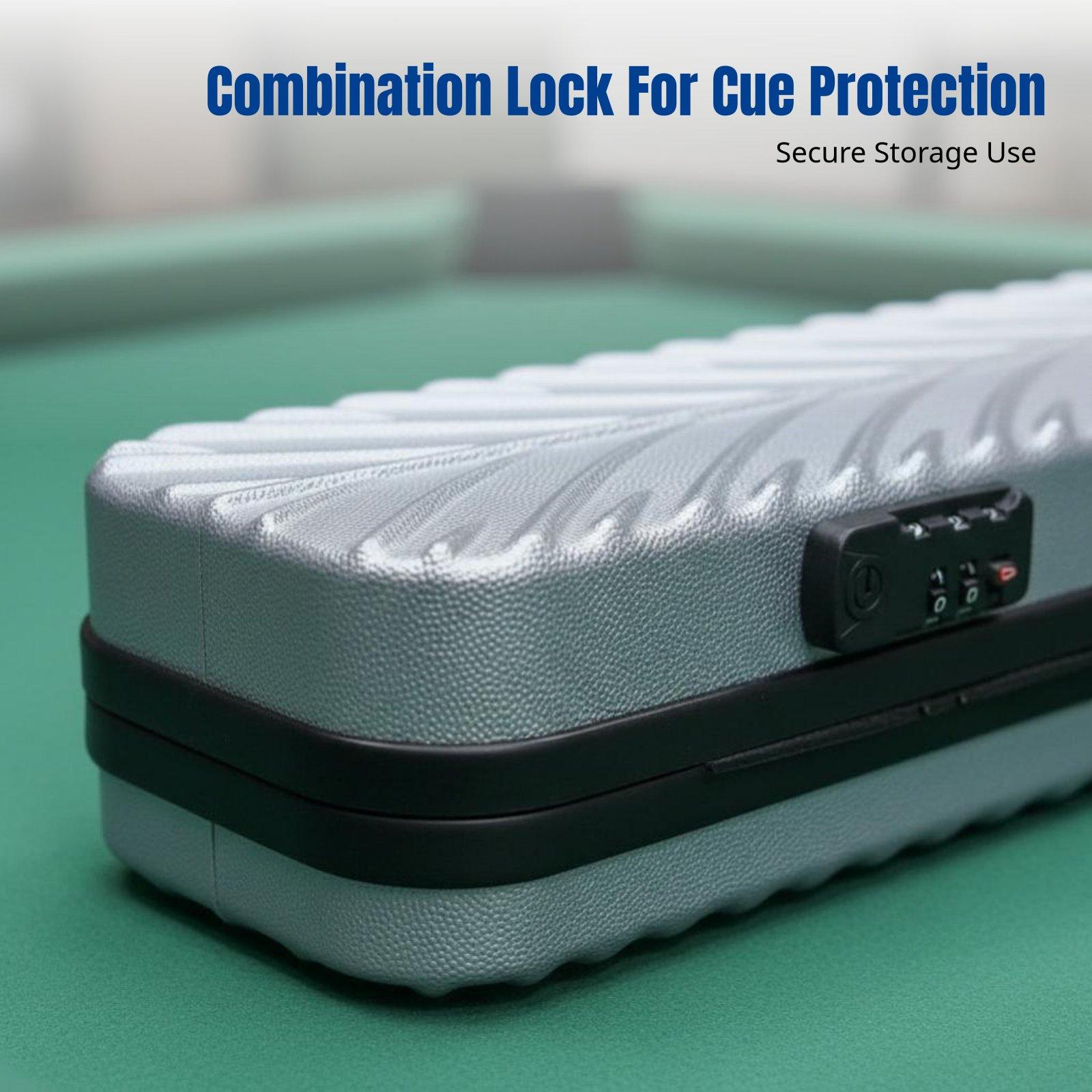 Backpack Lock Combo - Estuche para taco de billar, cabezal