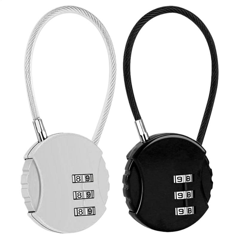 Backpack Lock Combo - Candado combinado de equipaje de forma