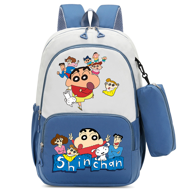 Mochila Escolar Crayon Shin-ch - School Backpack Teen reseña y precio