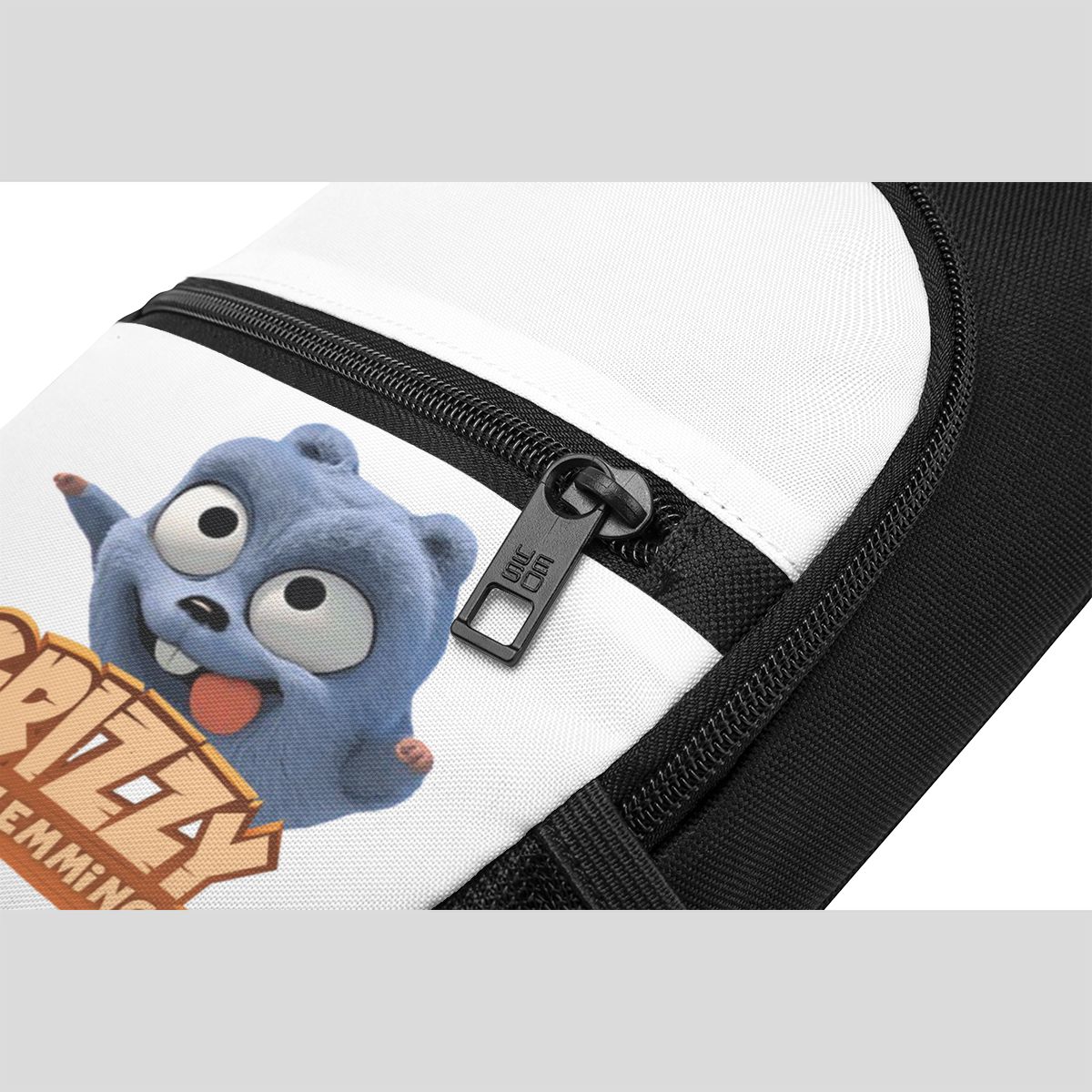 Happy Grizzy And The Lemmings  - Sling Backpack Shoulder reseña y precio